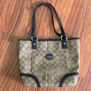 COACH monogram purse